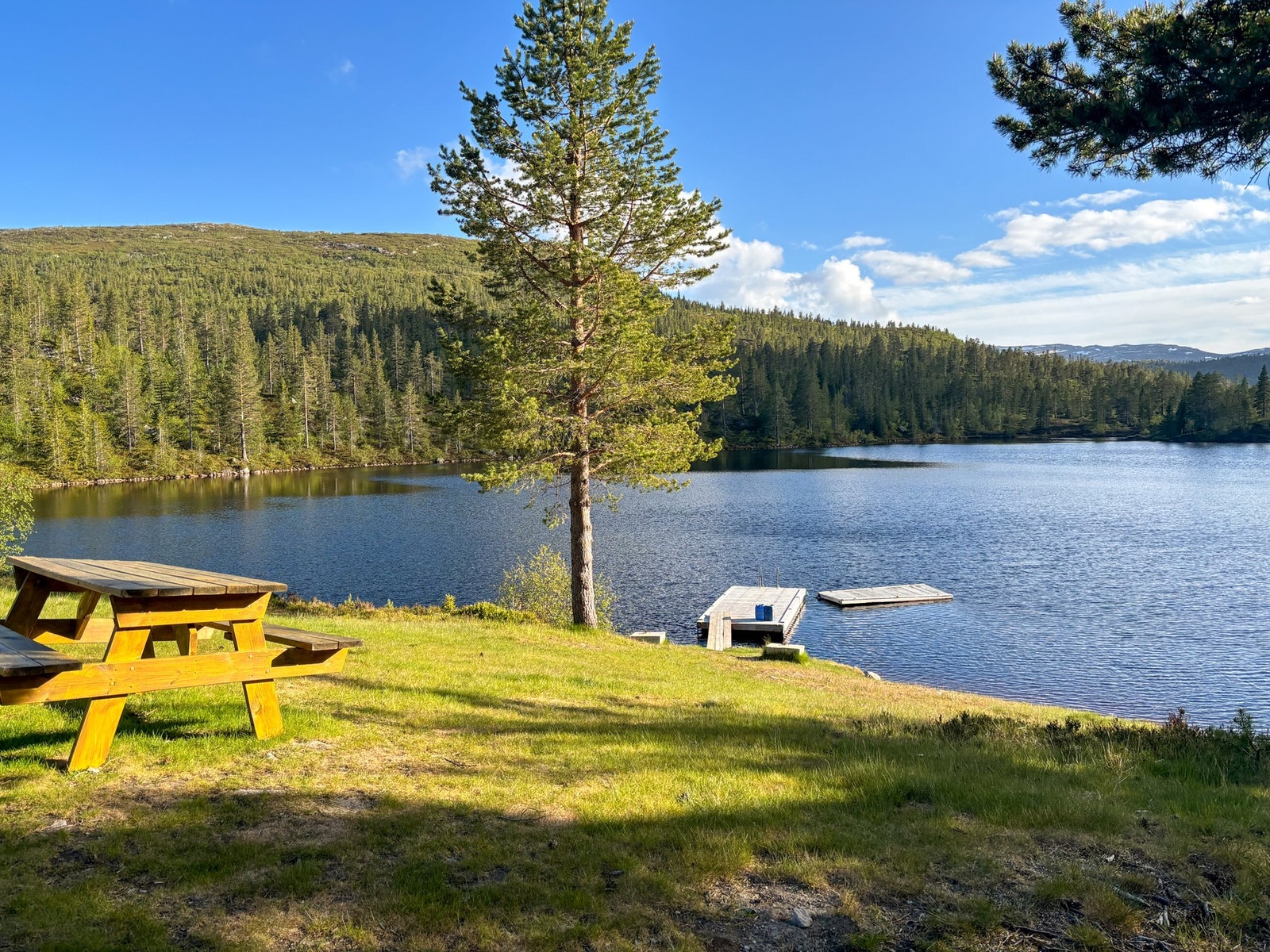 En fin plass for både fisking og bading. Galleribilde