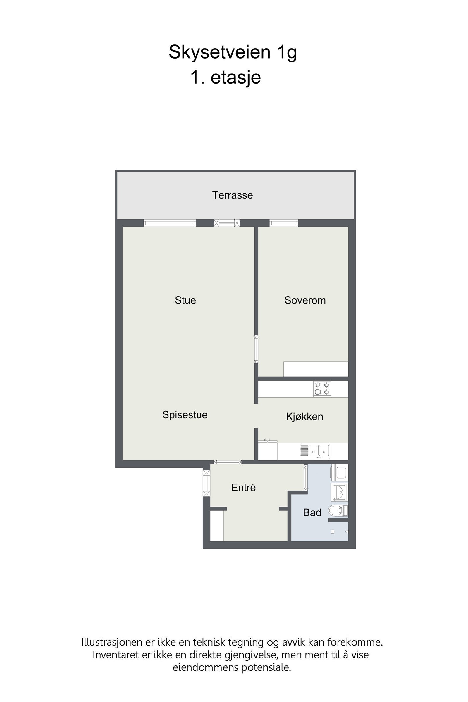 Plantegning. Galleribilde