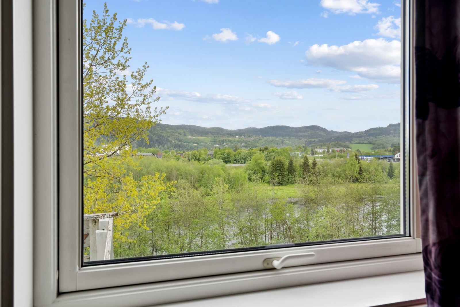 Flott utsikt. Galleribilde