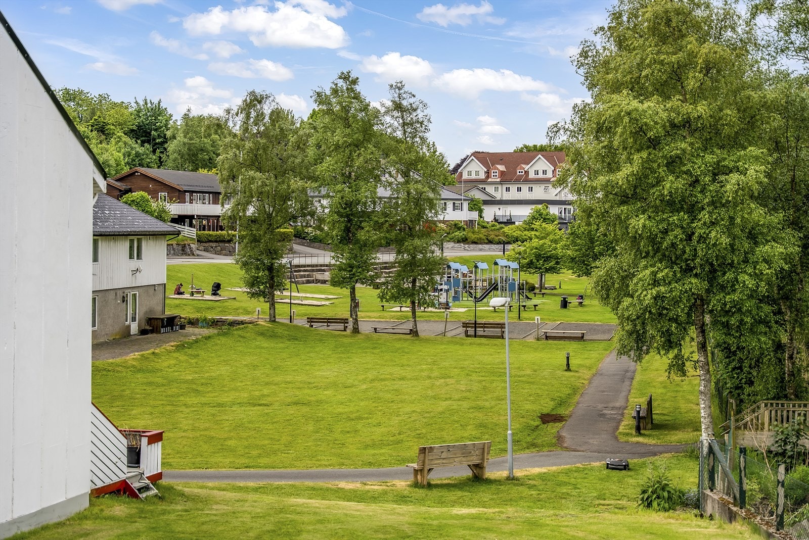 Den populære Selvaagparken er nærmeste nabo til Vansetun. Galleribilde