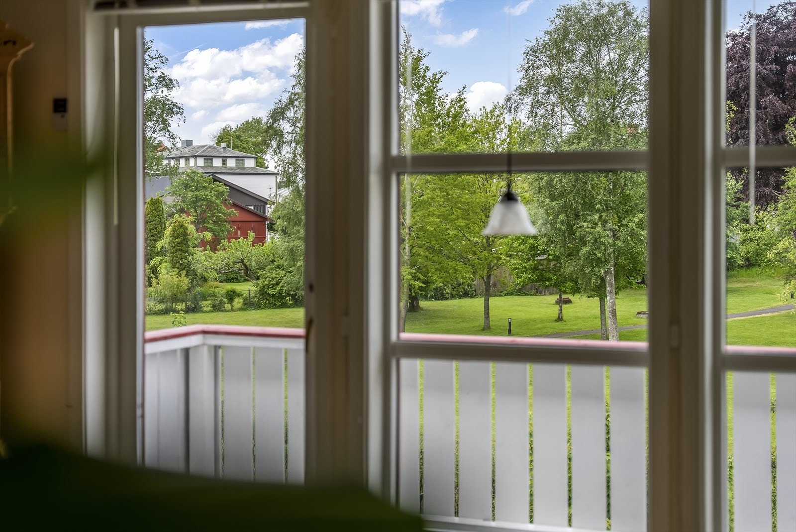 Trivelig utsikt fra leiligheten. Galleribilde