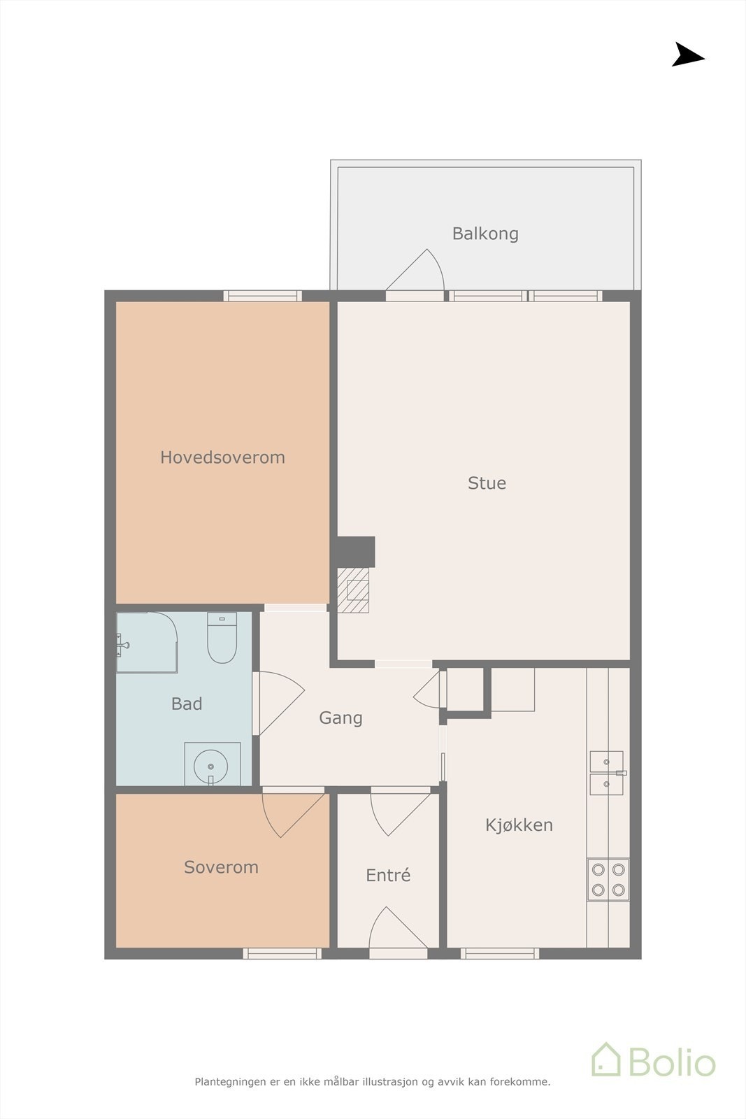 Plantegning. Galleribilde