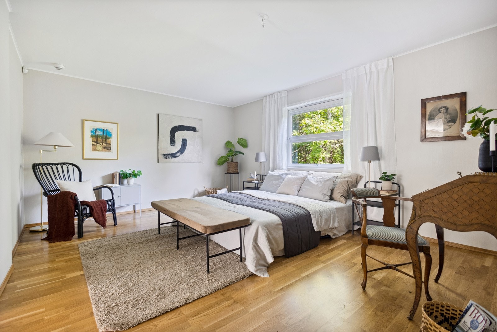 Stort, luftig hovedsoverom Galleribilde