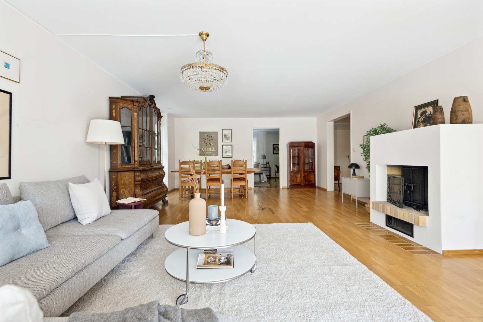 Fin peis som gir god varme Galleribilde