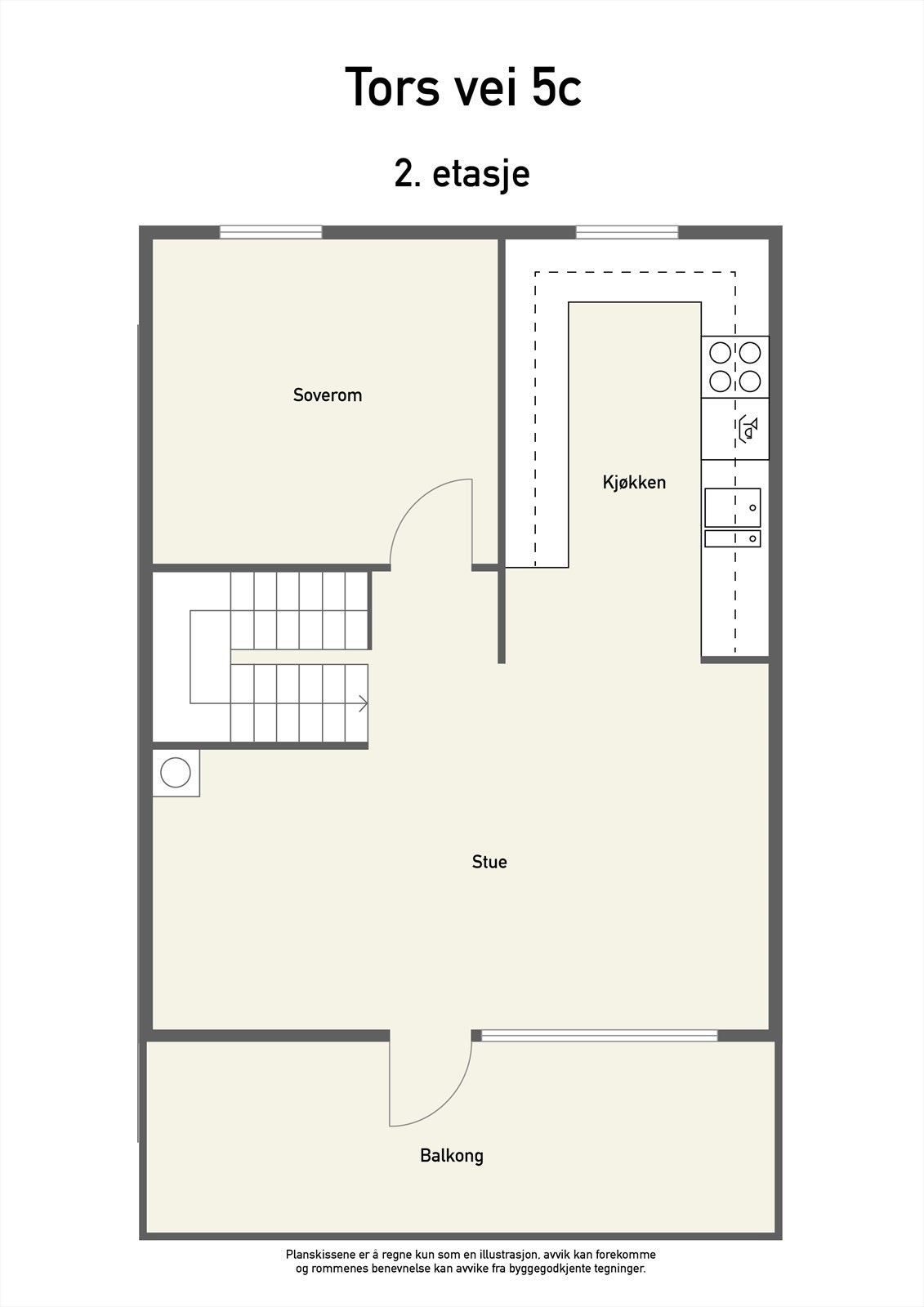 Planskisse 2.etg Galleribilde