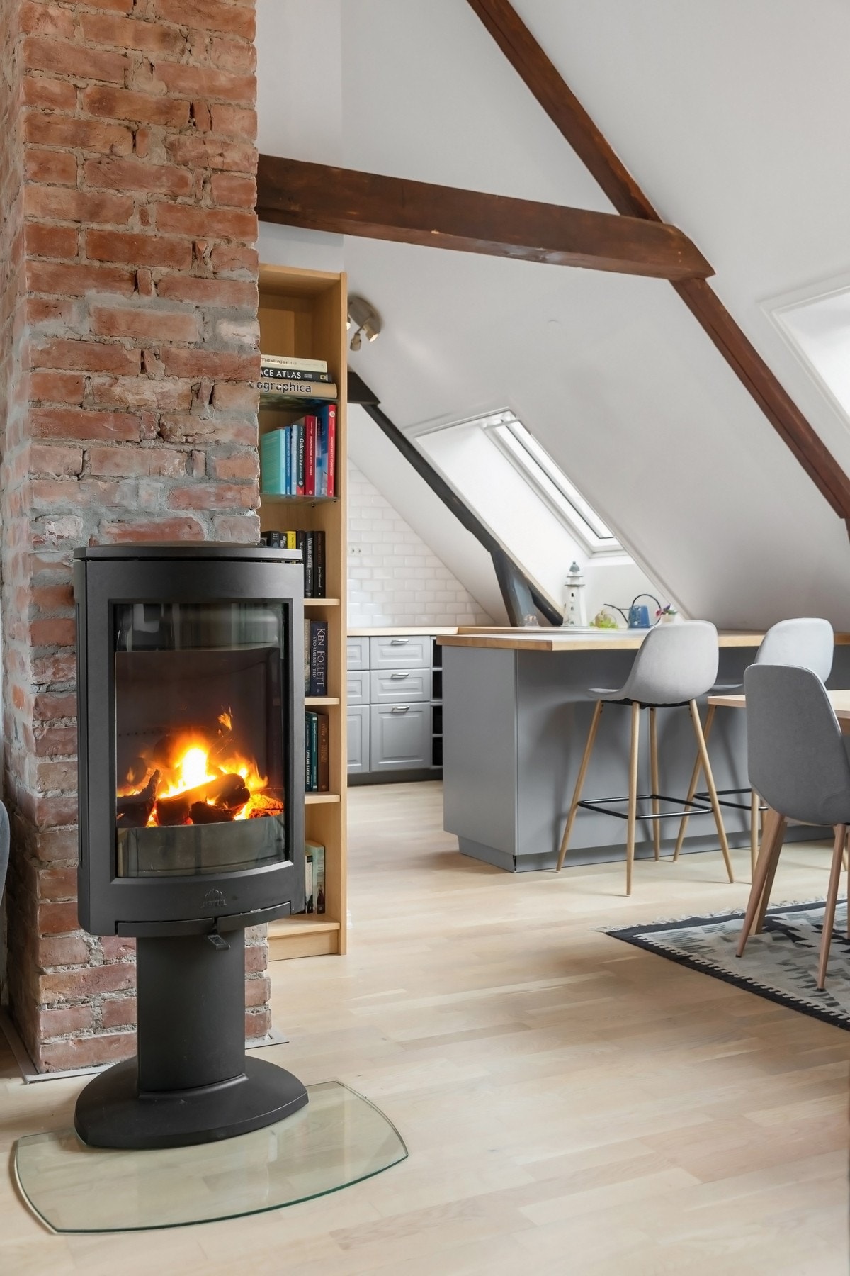 Flott peis som varmer godt. Galleribilde