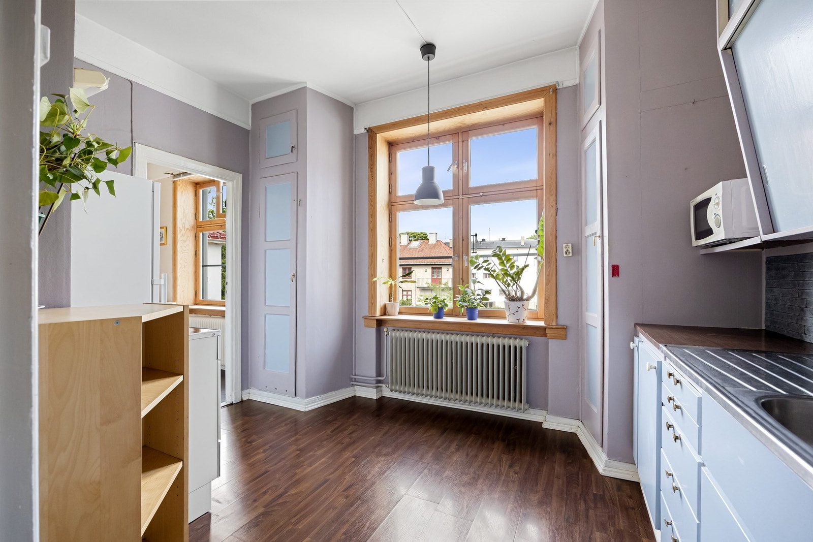 Her er det også plass til et lite spisebord om ønskelig. Galleribilde