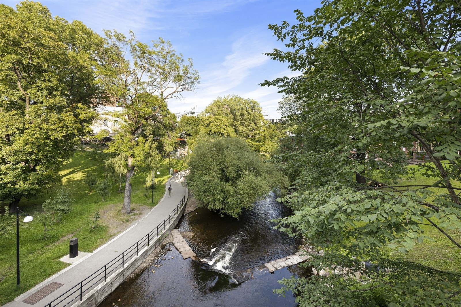 Kort vei til Akerselva som har flotte tur- og rekreasjonsområder hvor man kommer seg til Maridalen i nord til Bjørvika i sør med turstier for både hygge og trening. Galleribilde