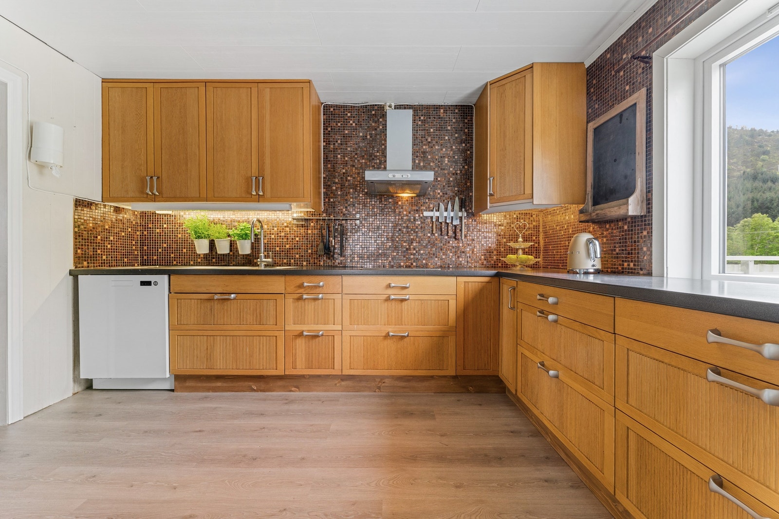 Mye skap- og benkeplass. Galleribilde