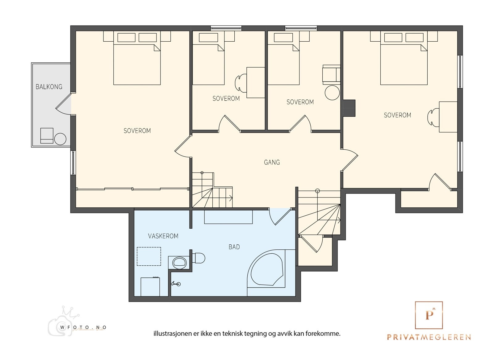 - Plantegning 2.etasje - Galleribilde