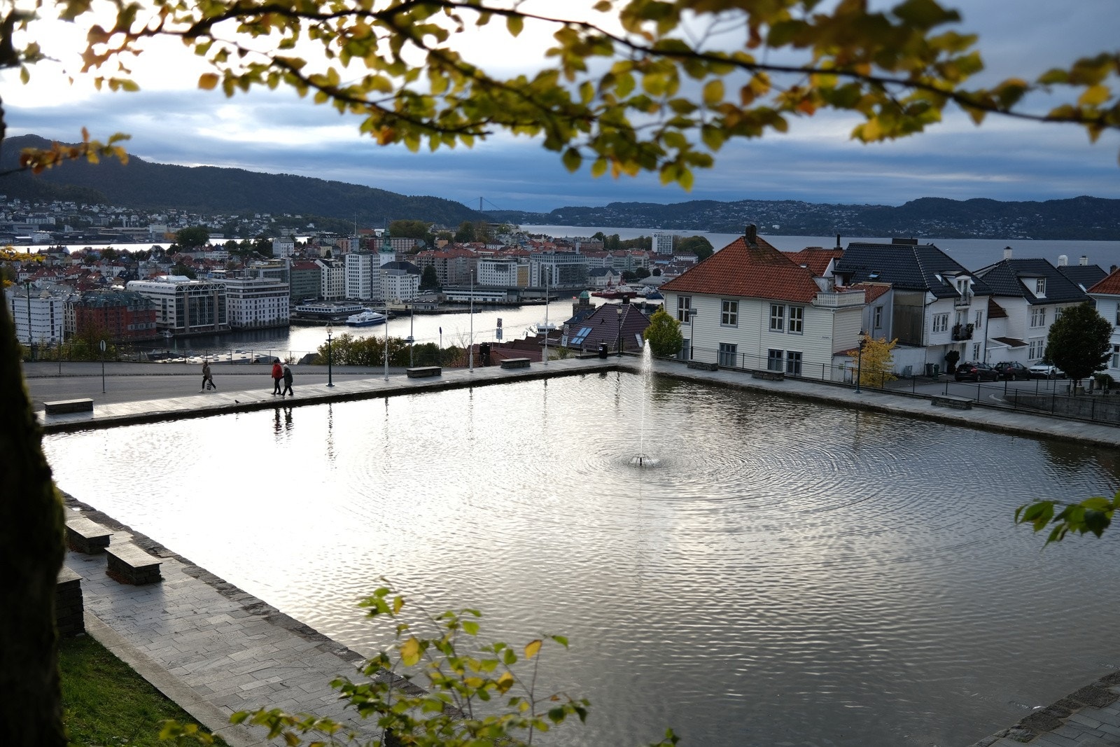 - Skansedammen som er et fint samlingspunkt hvor barna kan leke med vannet på sommerstid og stå på skjøyter på vinterstid - Galleribilde