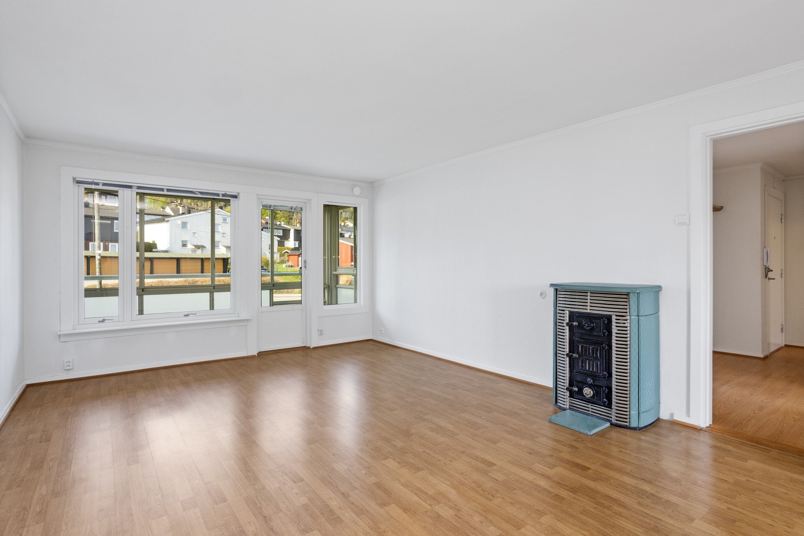 Kamin i stuen Galleribilde