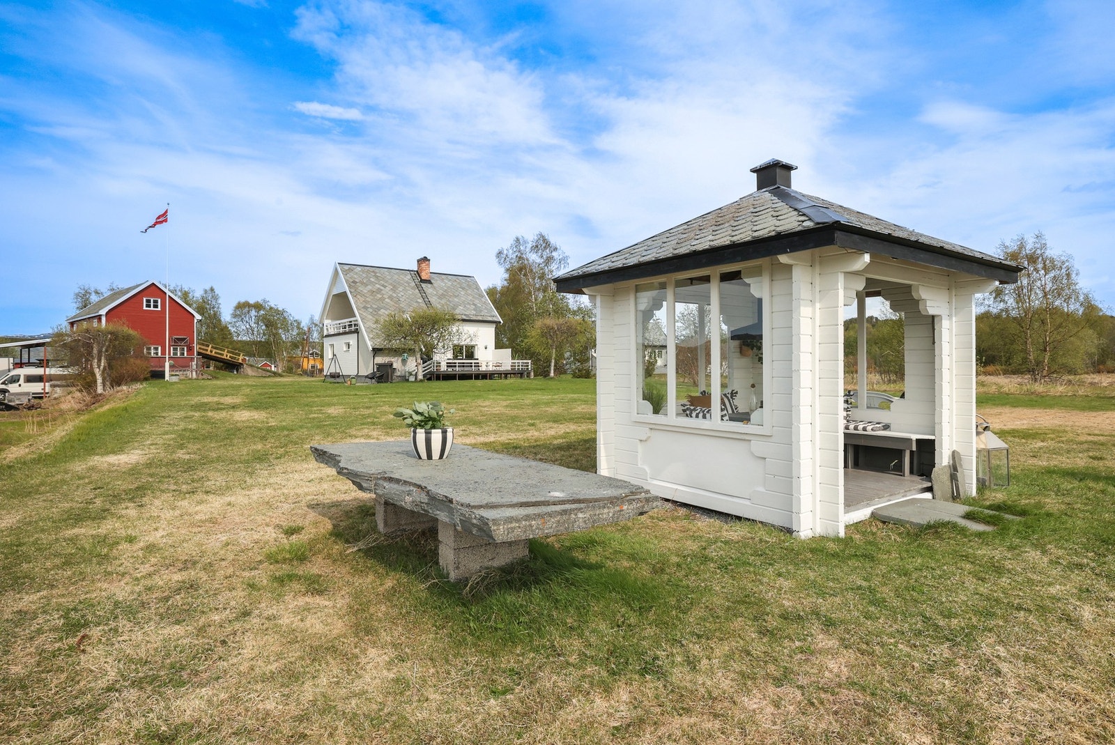 Grillstue / lysthus Galleribilde