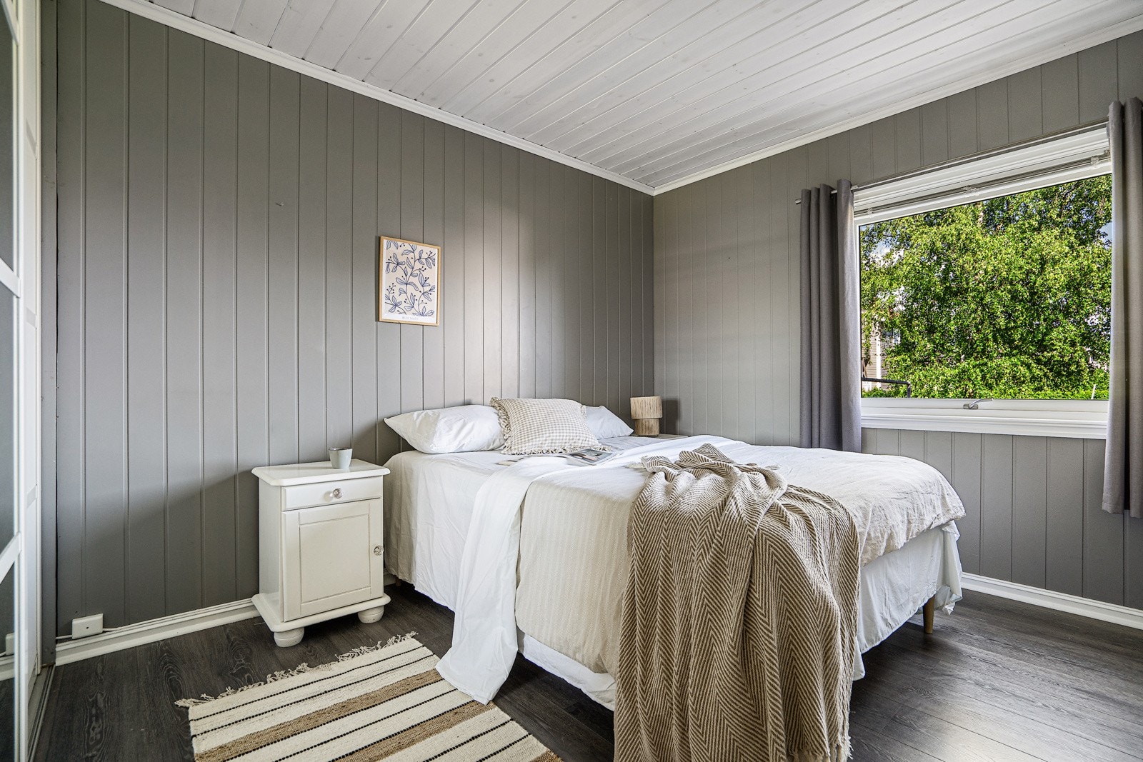 Leiligheten har to gode soverom, begge med plass til seng og garderobeløsning. Galleribilde