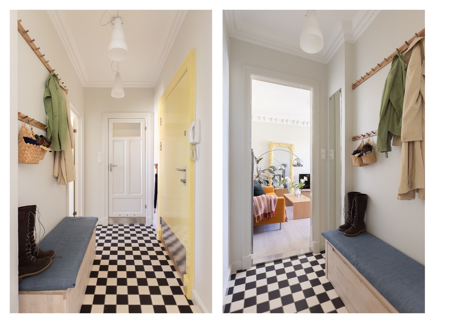 Entré med alt du behøver av oppheng, plass til sko og oppbevaring. Galleribilde