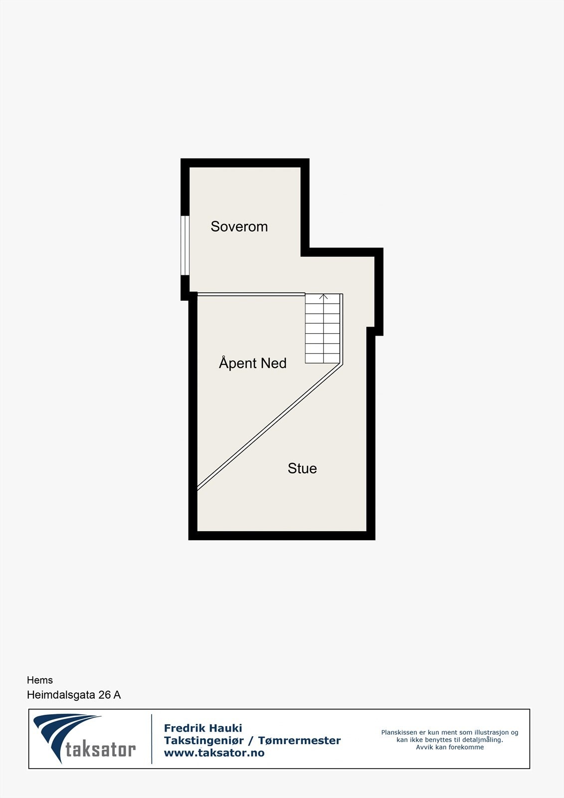 Heimdalsgata 26 A - Hems. Galleribilde