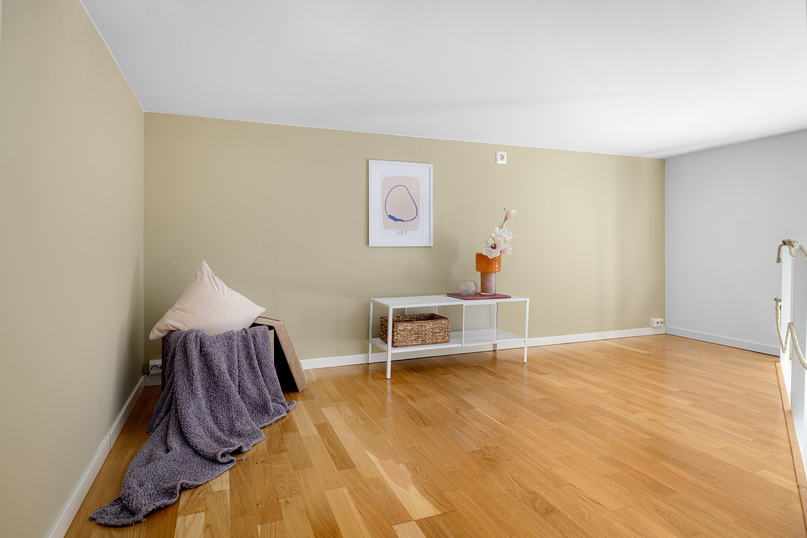 Her kan man innrede med sofa, og lage seg en ekstra stue. Galleribilde