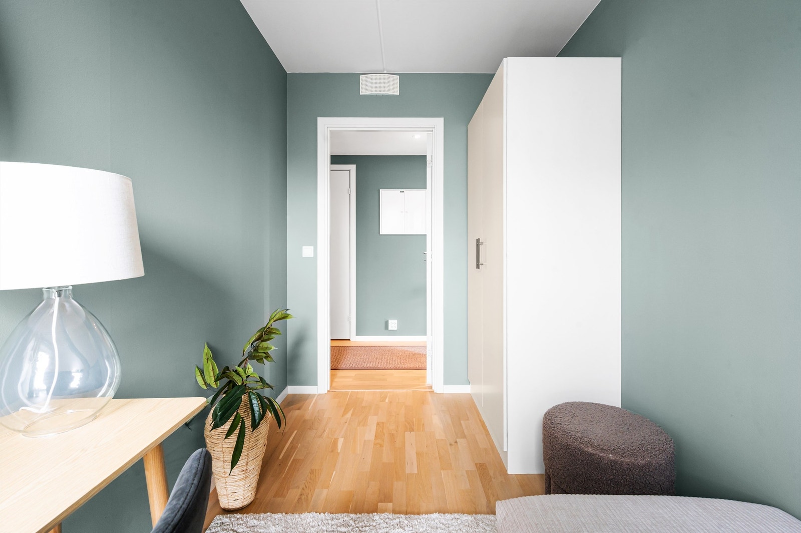 Her kan du enkelt innrede med seng, pult eller annet ønskelig møblement. Galleribilde