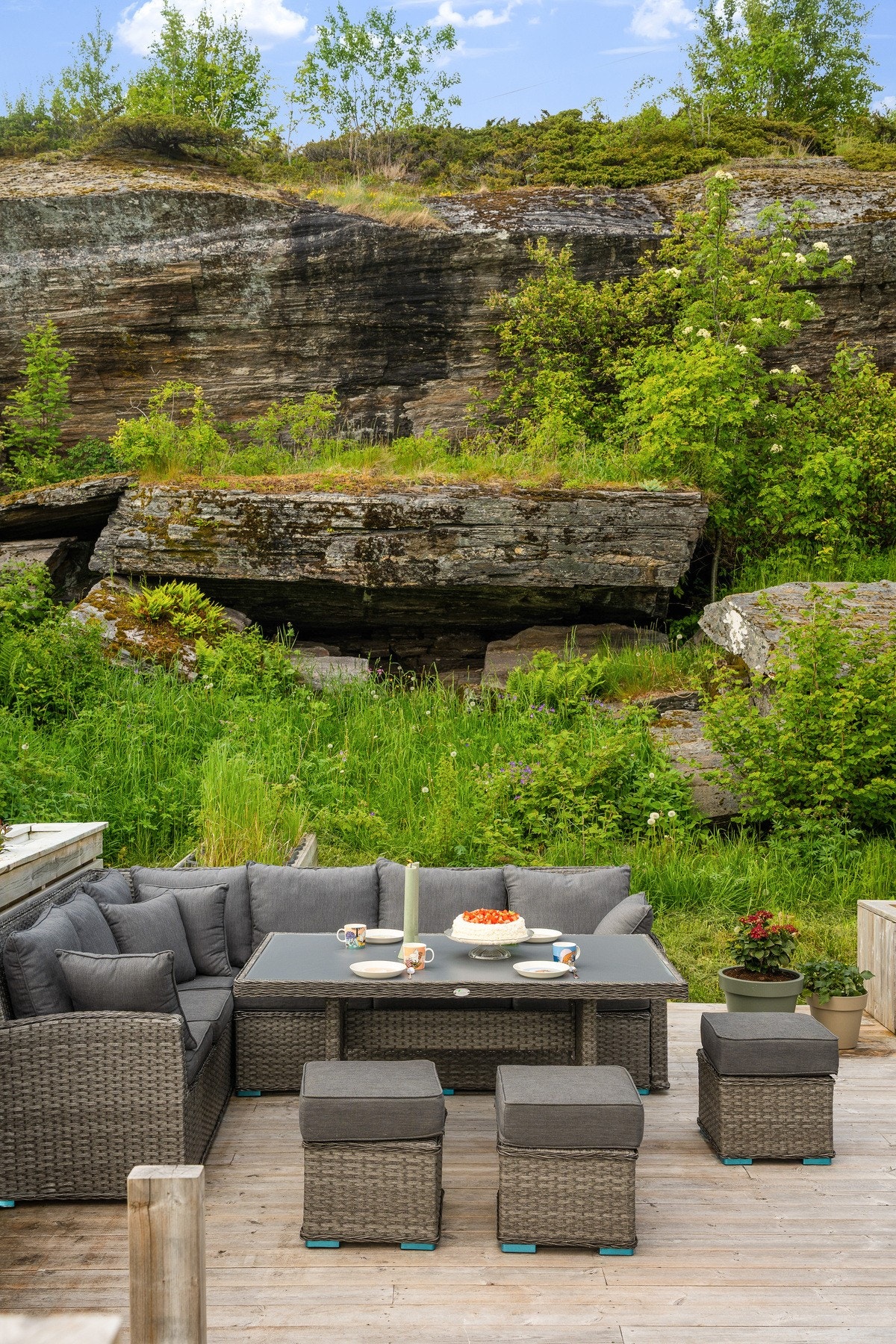 Terrasse Galleribilde