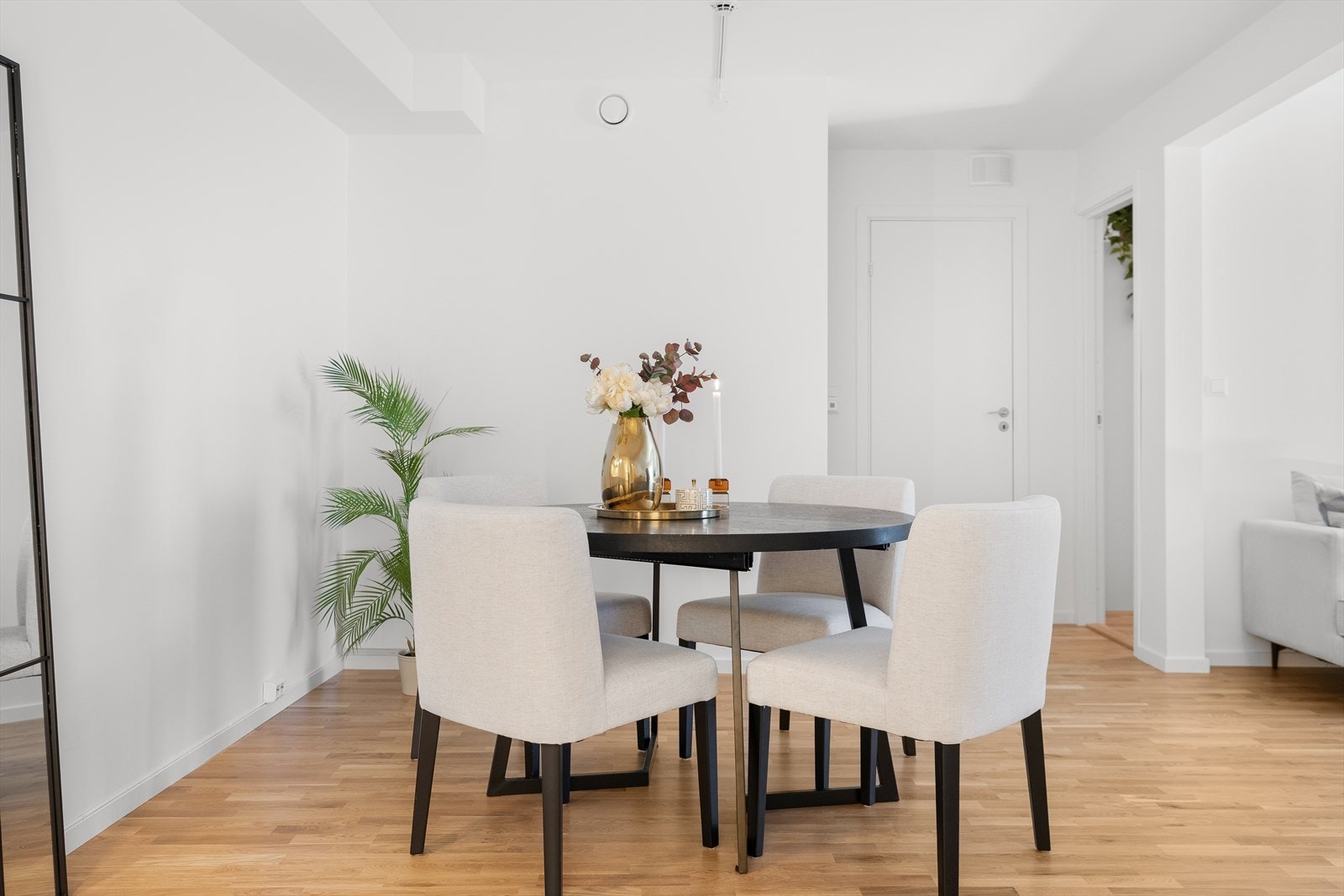 Døren rett frem i bildet er inn til den ene av de to praktisk boden/ teknisk rom. Galleribilde