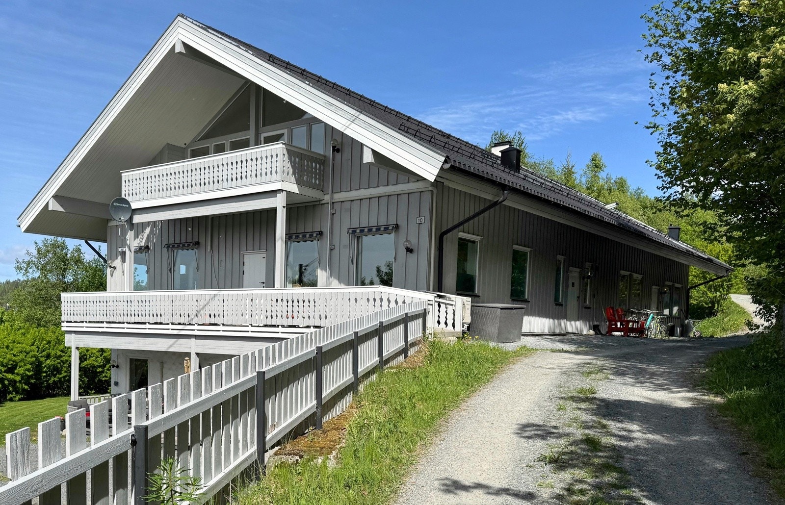 Fasaden til Øvre Nordbergveien 10 Galleribilde