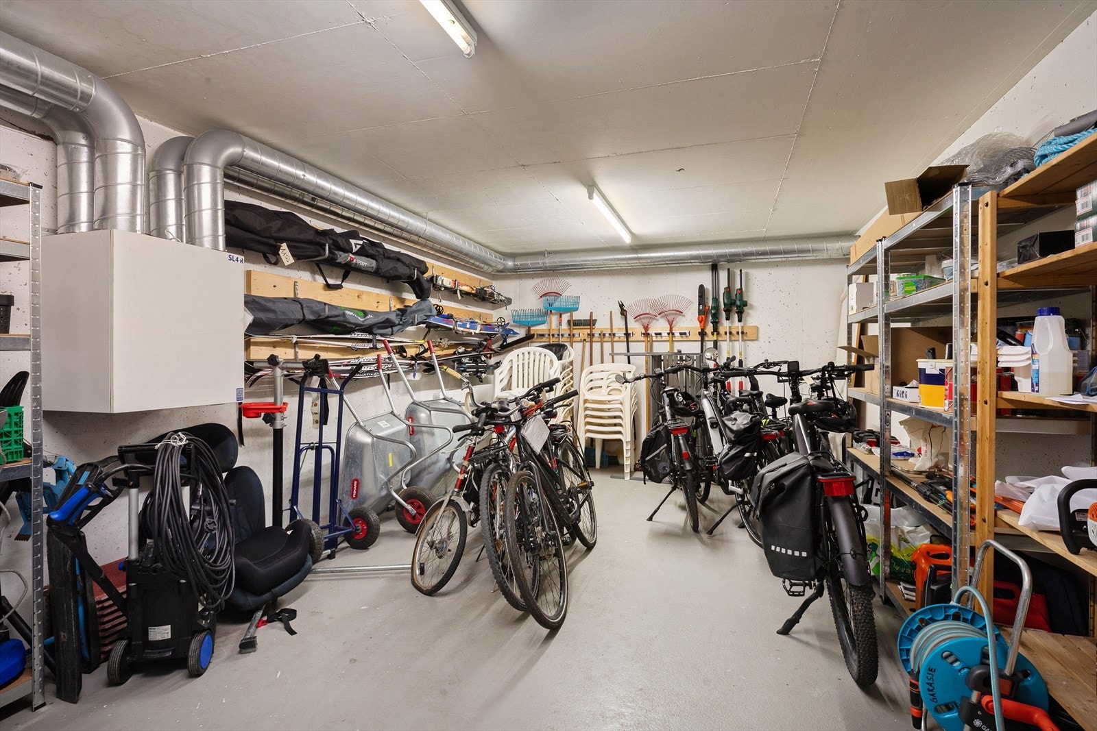 Felles sykkel- og utstyrsbod Galleribilde