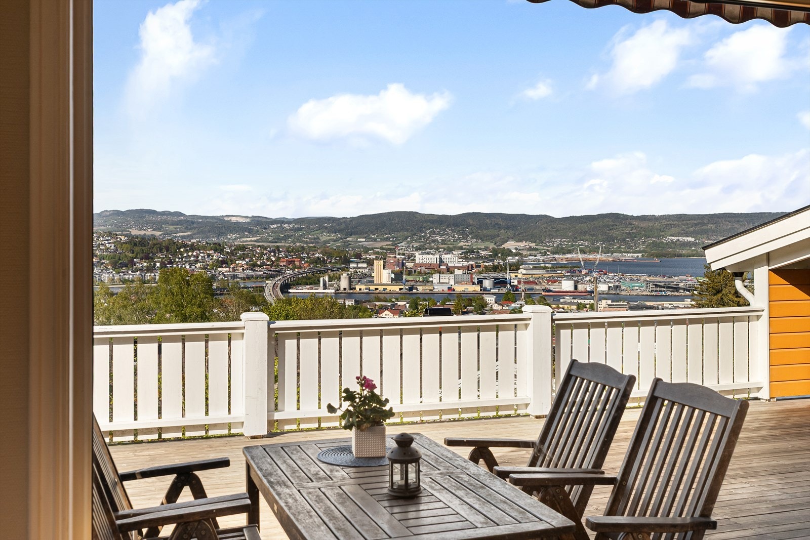 Fantastisk utsikt fra stuen Galleribilde