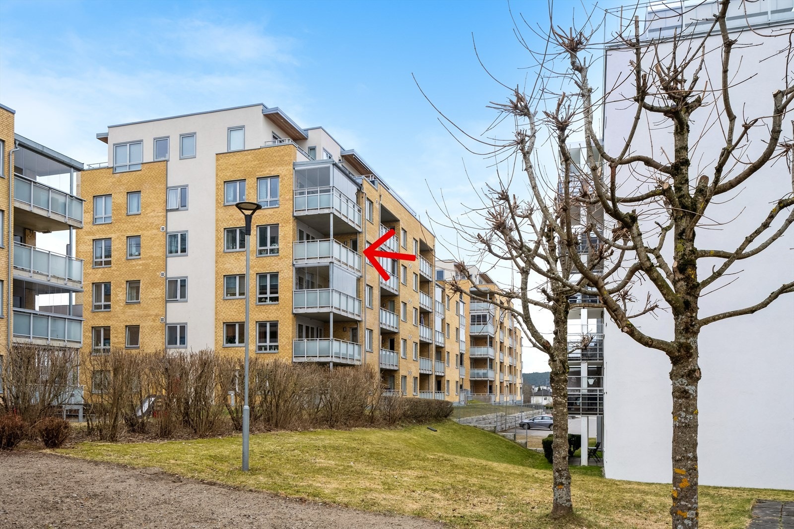 Leiligheten ligger i 4. etasje. Galleribilde
