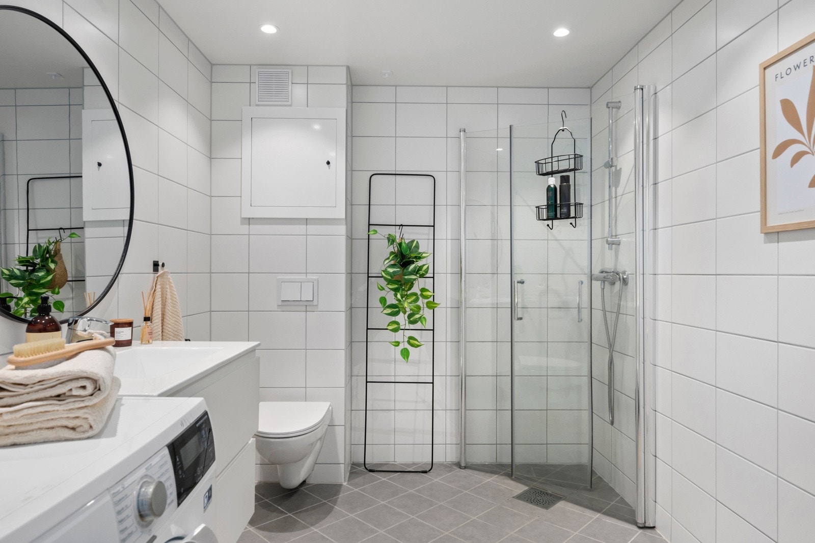 Badet ble oppgradert i regi av borettslaget i 2019. Galleribilde