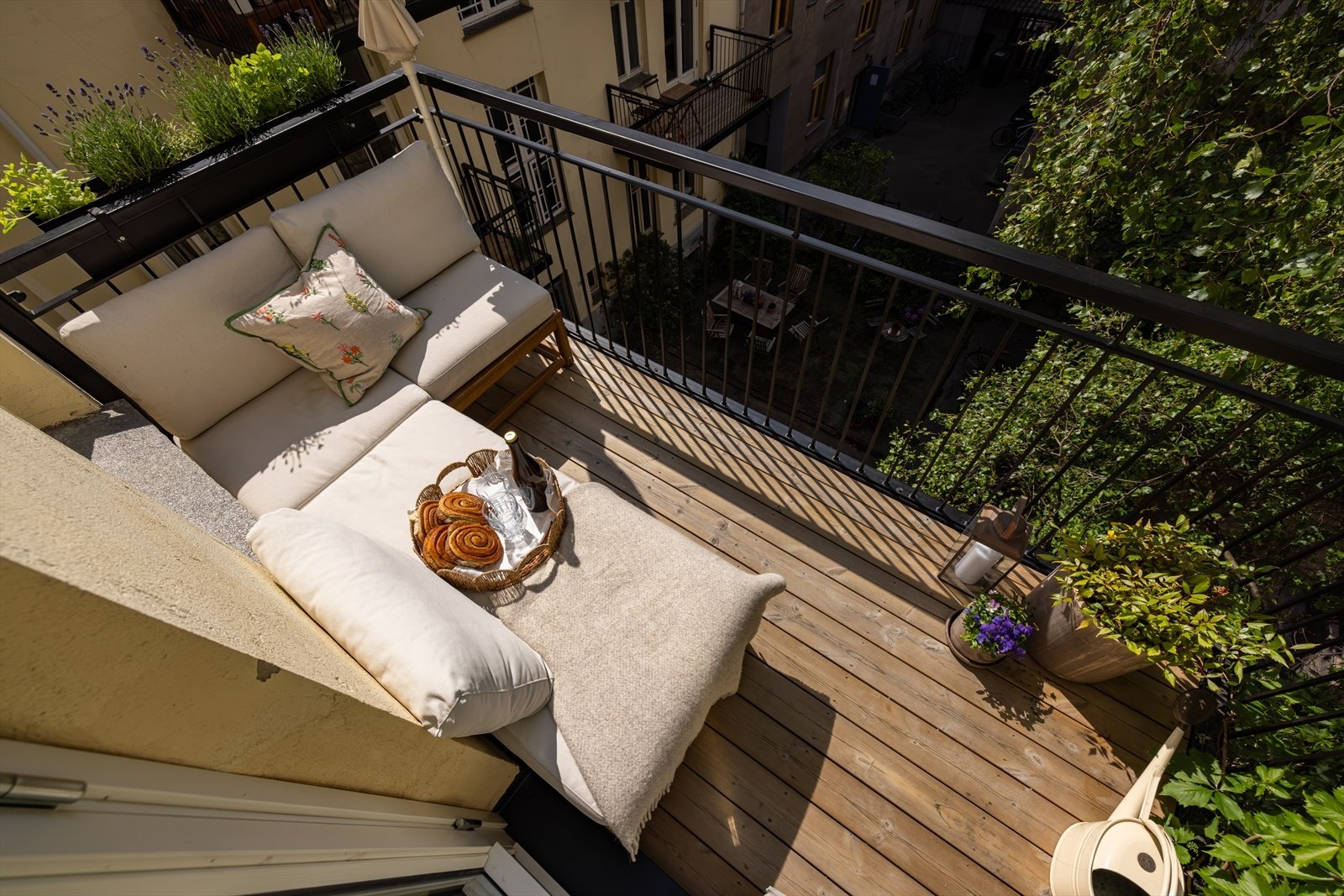 Balkongkasser følger med, om ønskelig. Galleribilde