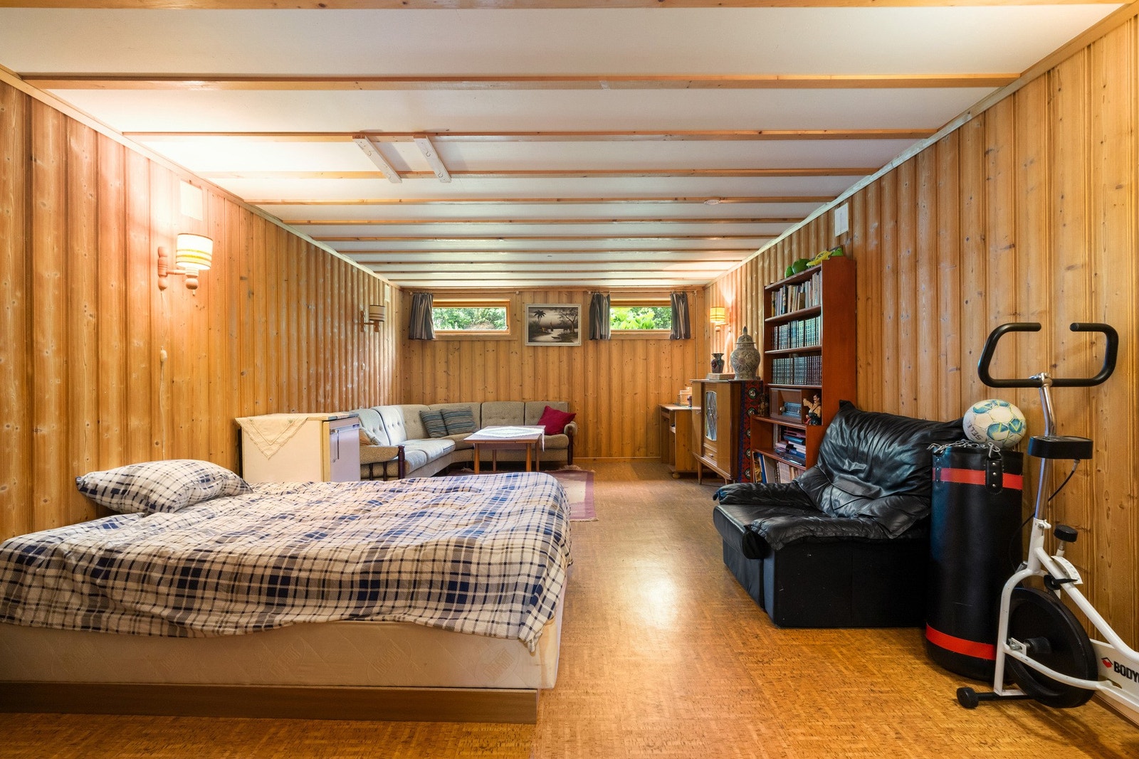 Romslig rom i kjeller Galleribilde