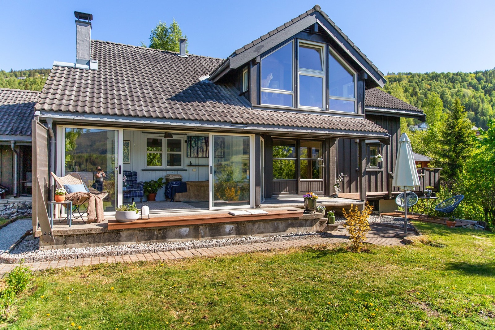 Pene uttrykk rundt bebyggelsen Galleribilde