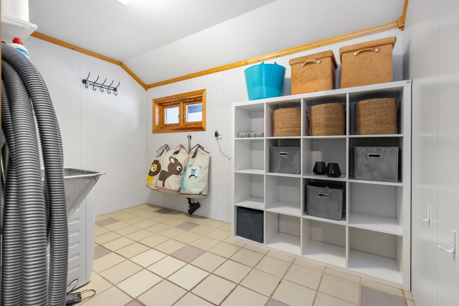 Vaskerommet er i hovedetasjen Galleribilde