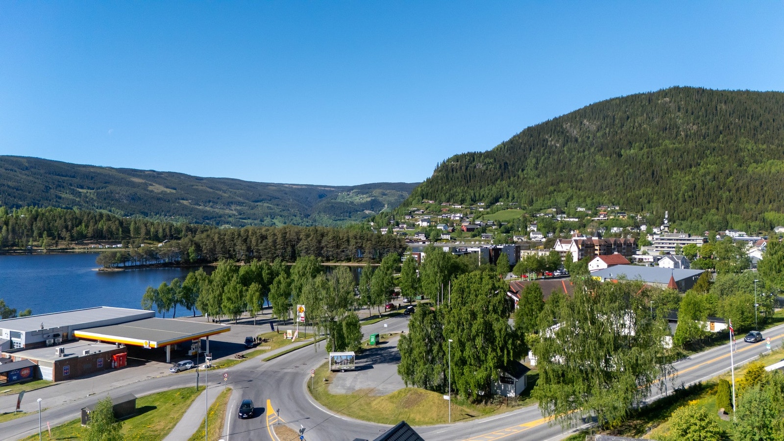 Gåavstand til alle fasiliteter Fagernes sentrum byr på Galleribilde