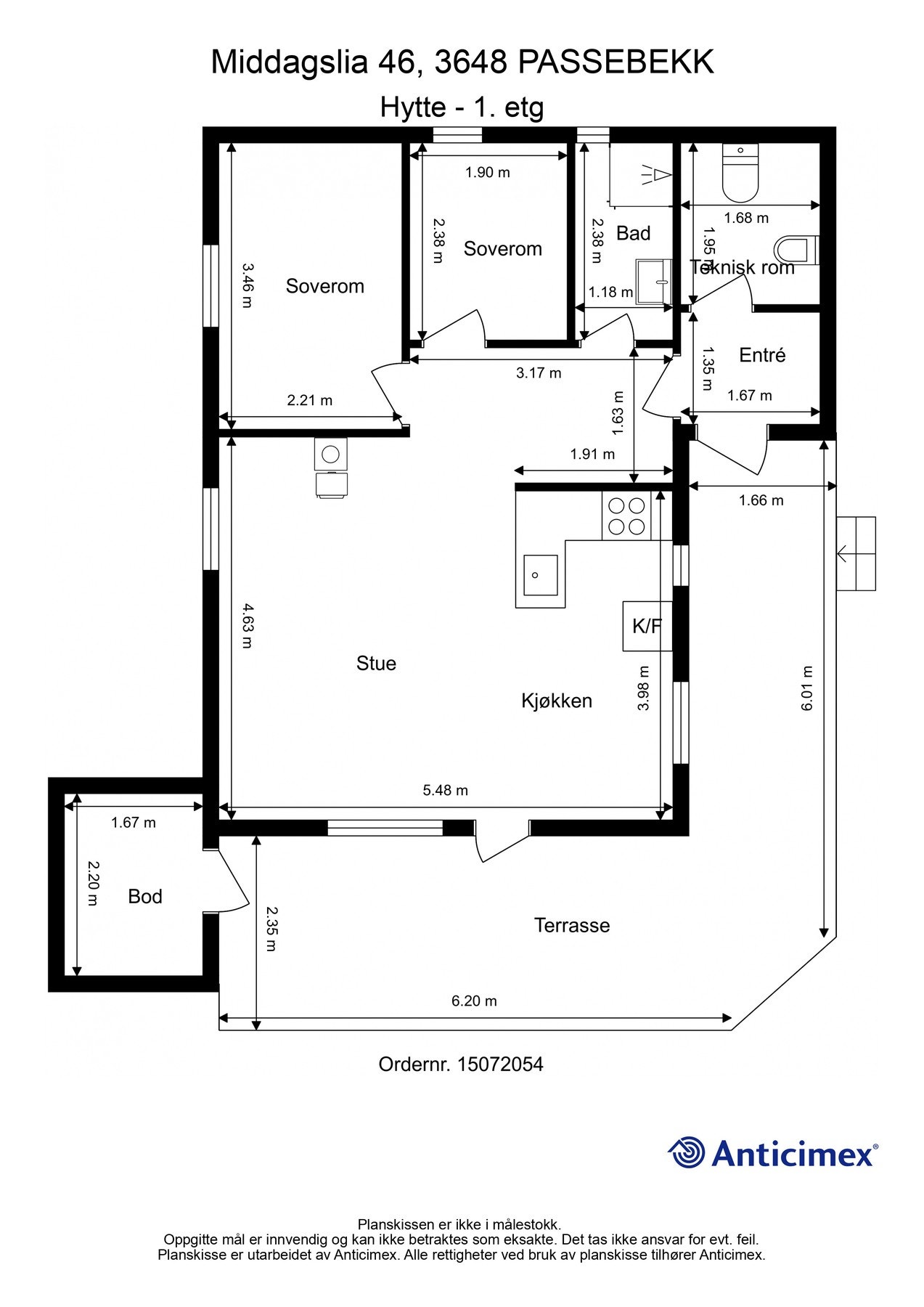 Plantegning. Galleribilde