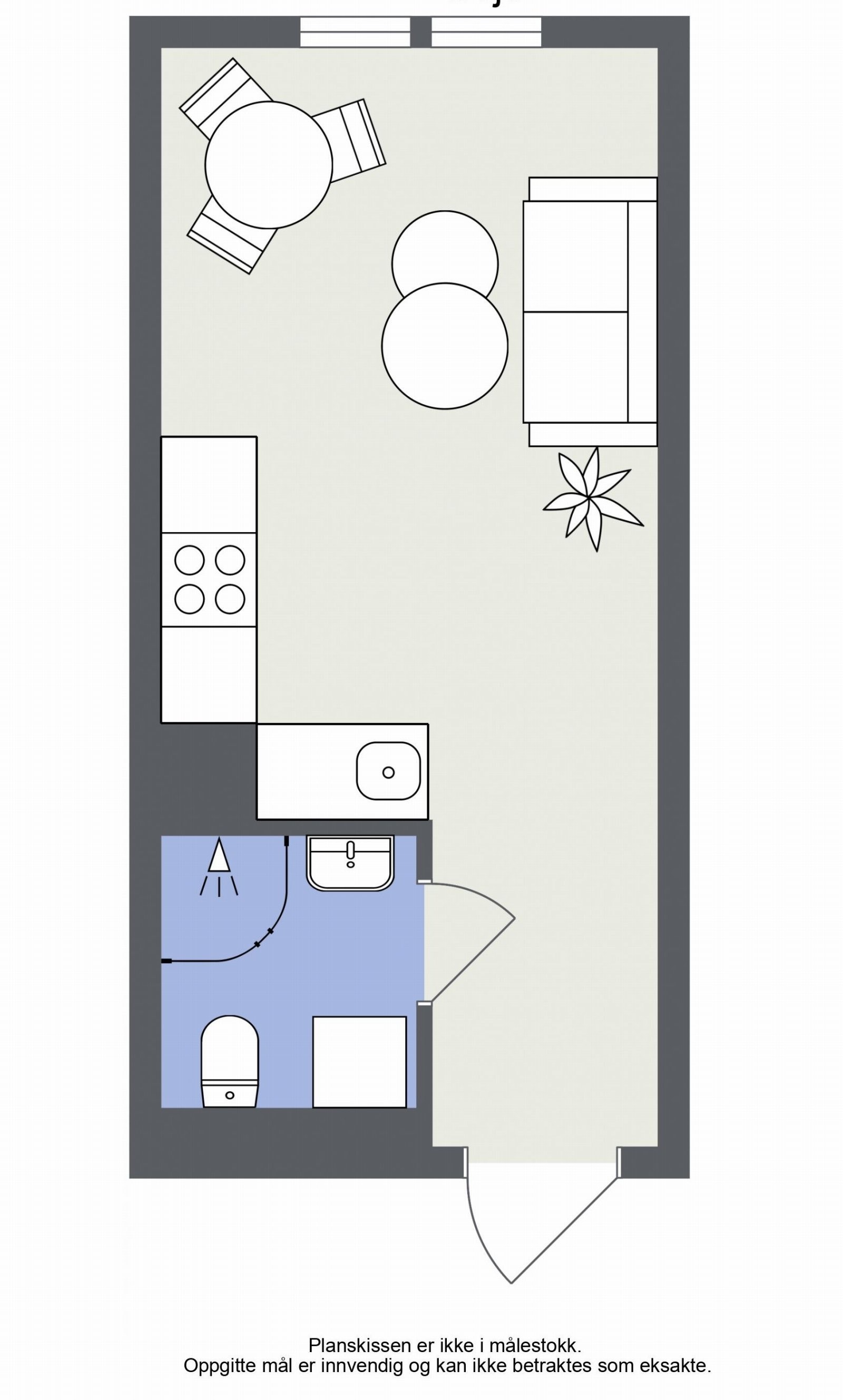 Planskisse Galleribilde