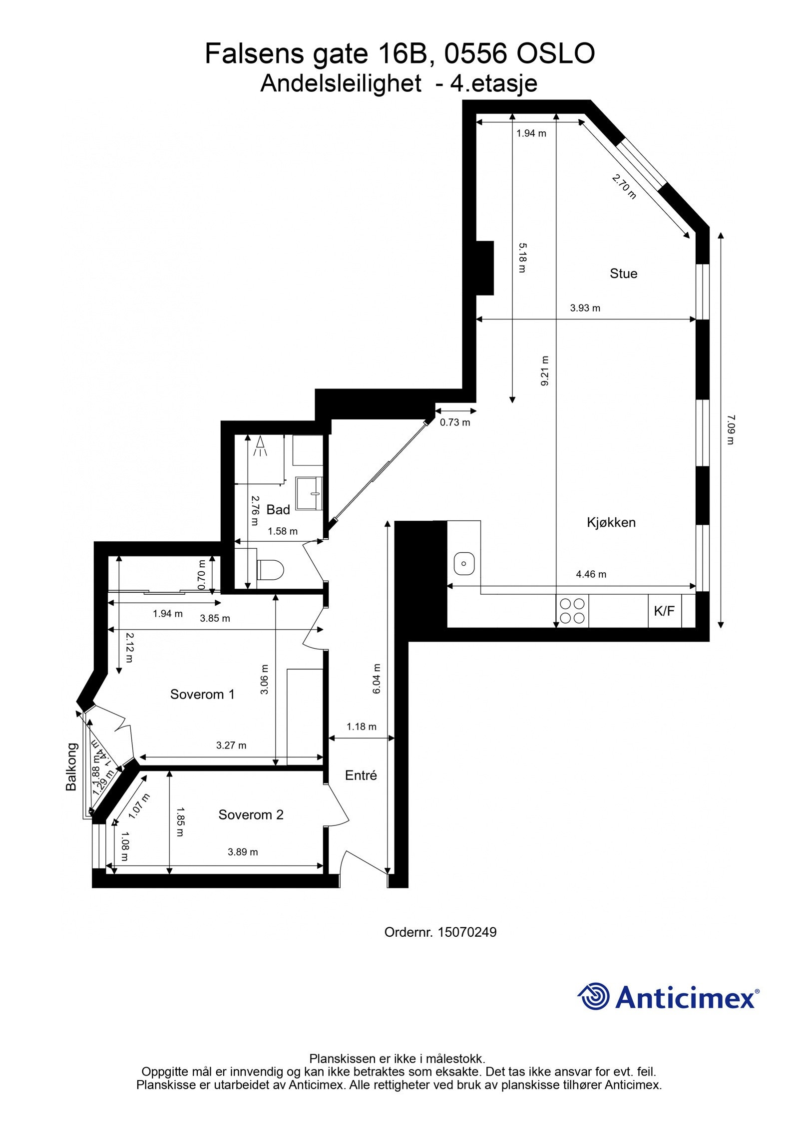 Planløsning. Galleribilde