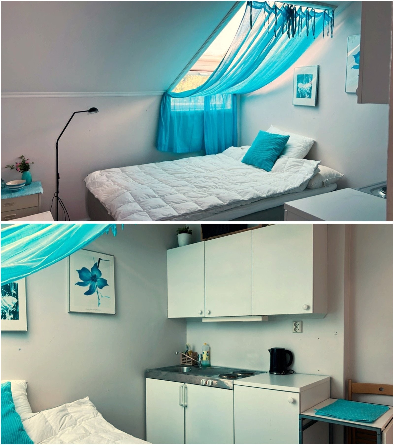 Felles gjesterom til leie for beboere for kr. 200,- pr. natt. Galleribilde