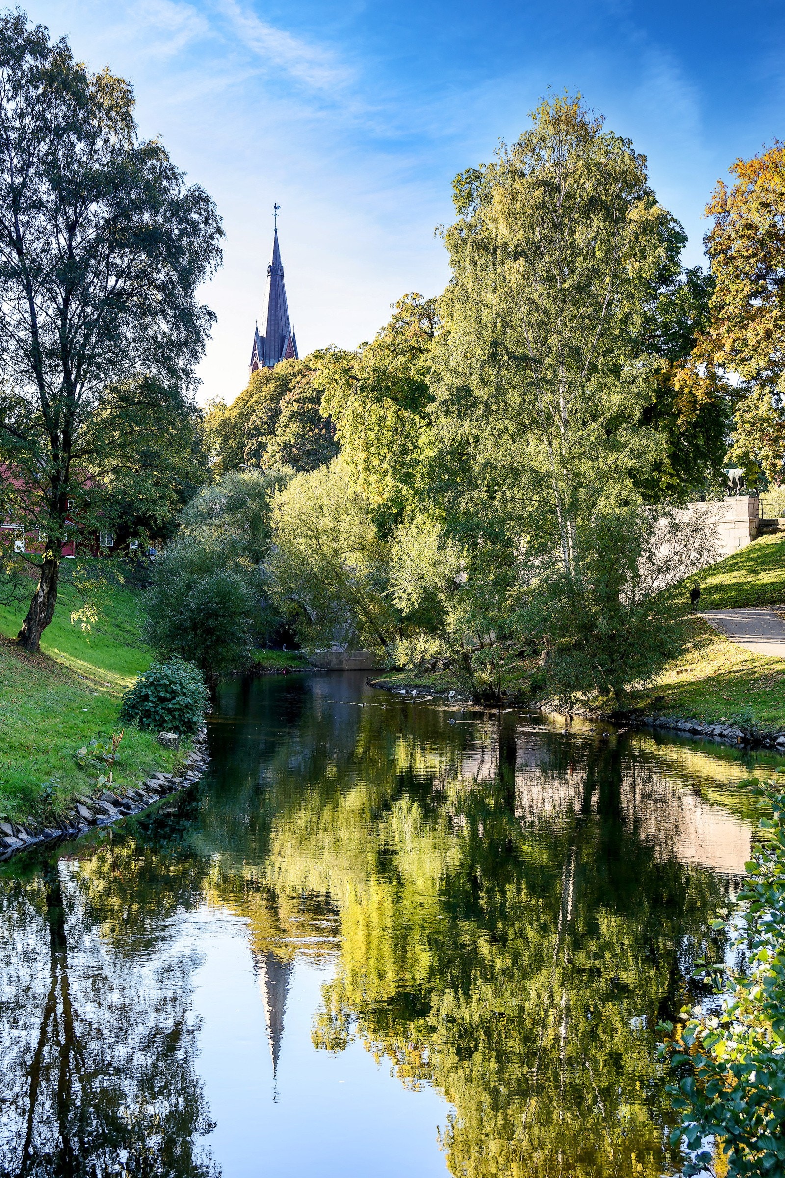 Nærområde - Akerselva. Galleribilde