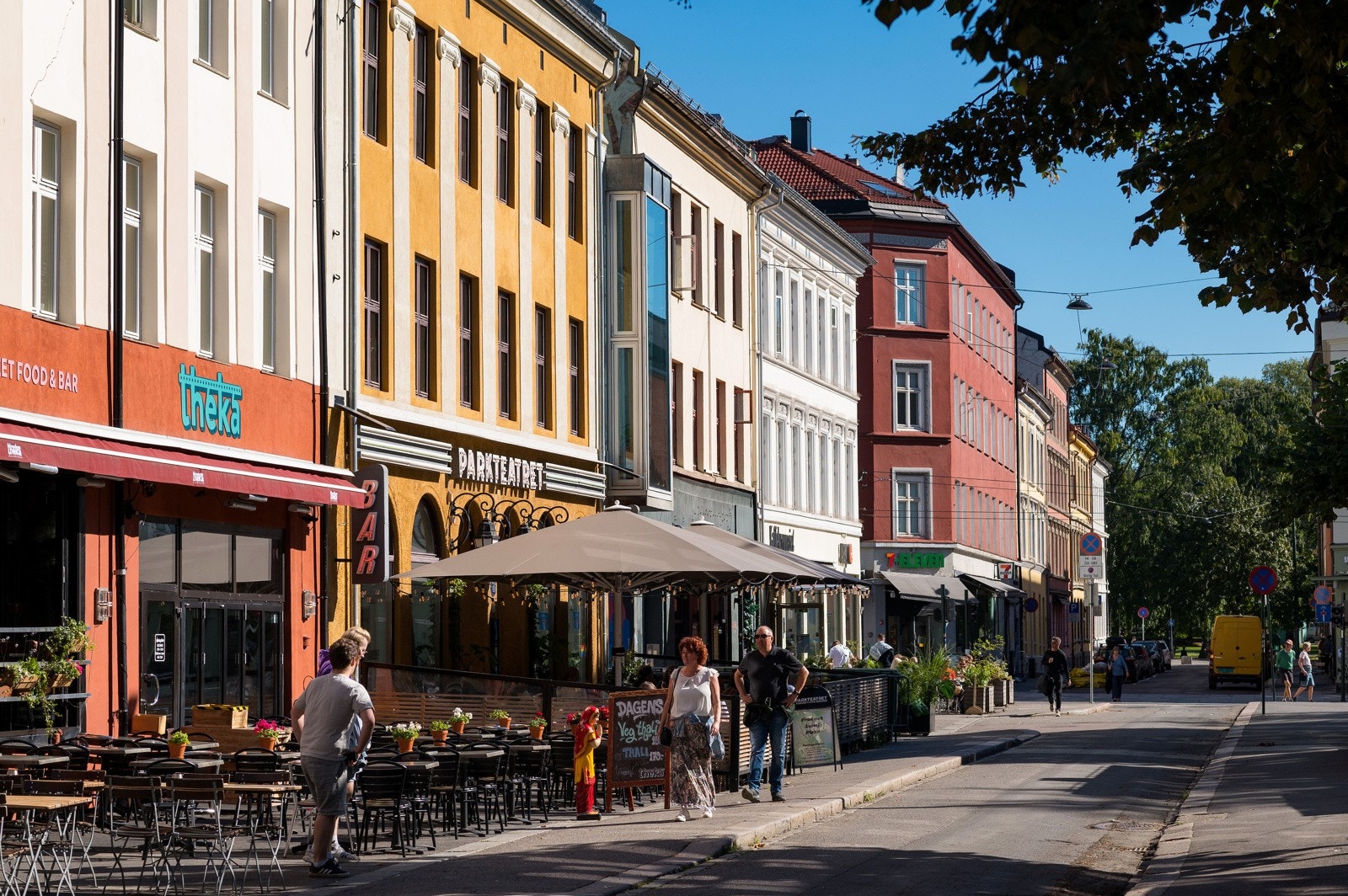 Næromåde - Olaf Ryes plass. Galleribilde