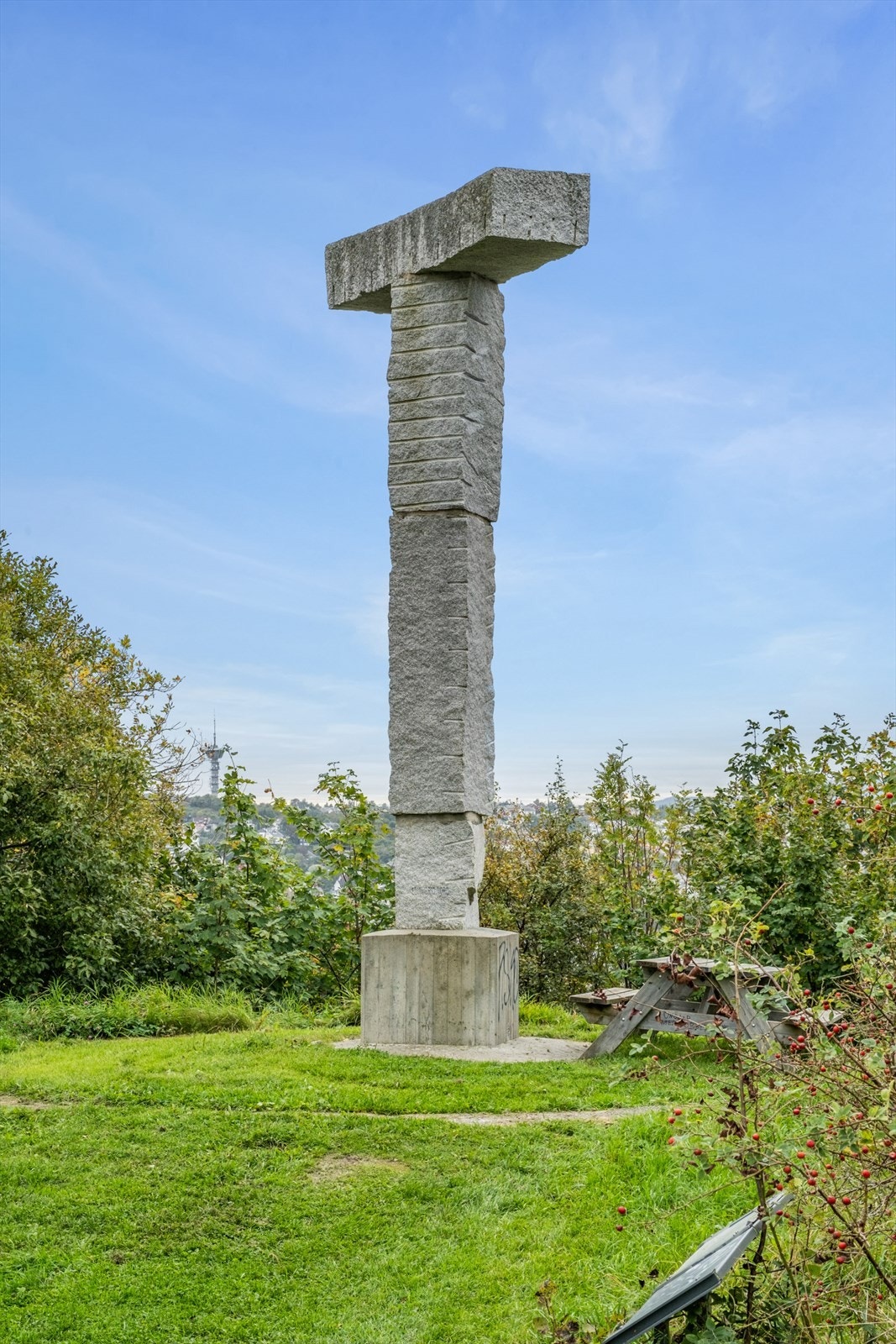 Våttåhaugen er det høyeste punktet på Ladehammeren. Galleribilde