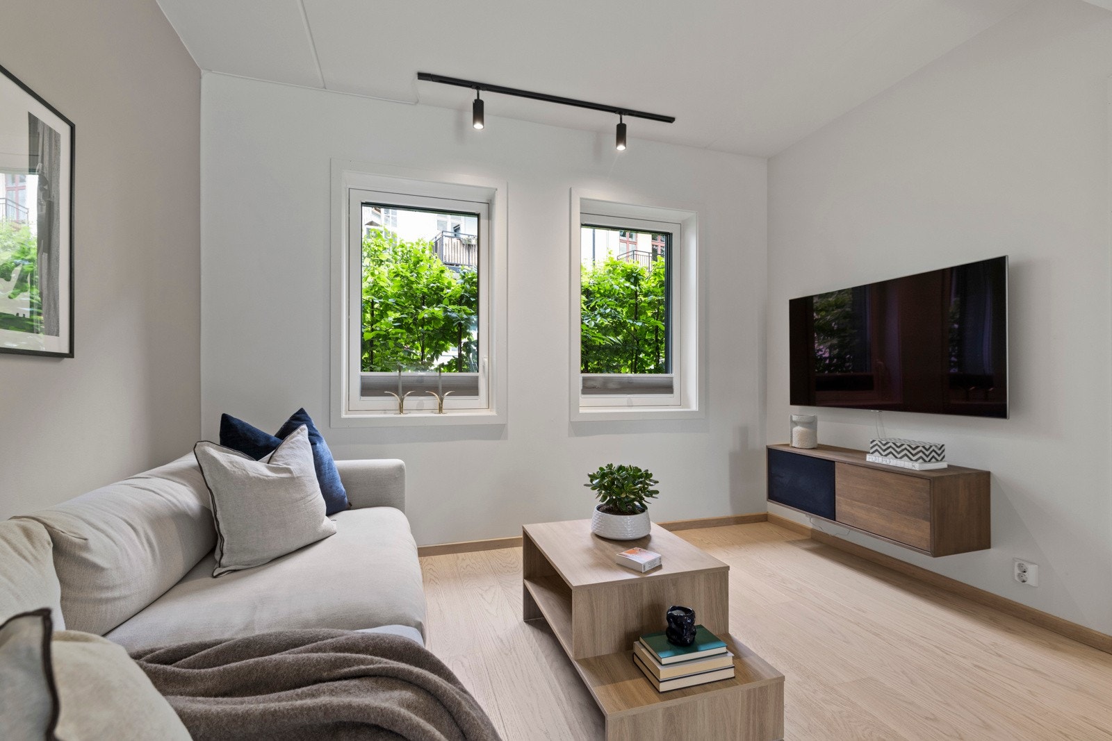 Opplegg til kabel tv og inermett Galleribilde