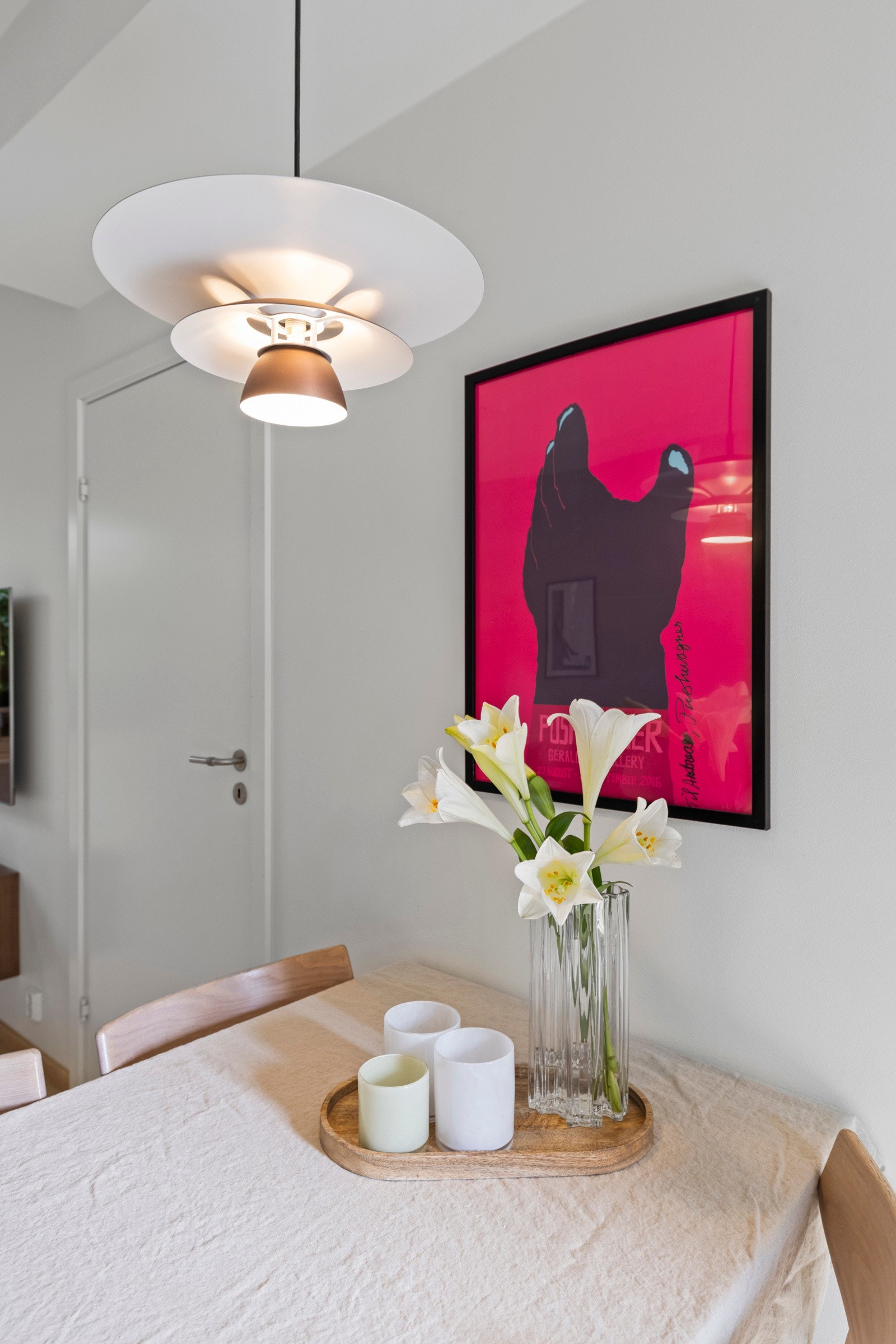 Detalje spiseplass Galleribilde