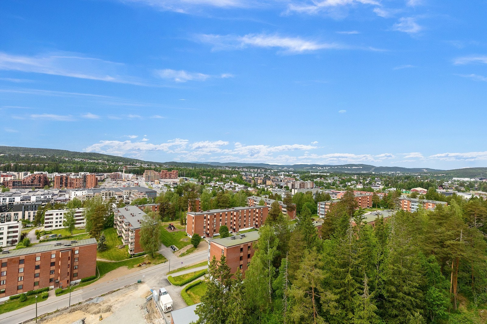 Utsikt fra balkongen. Galleribilde
