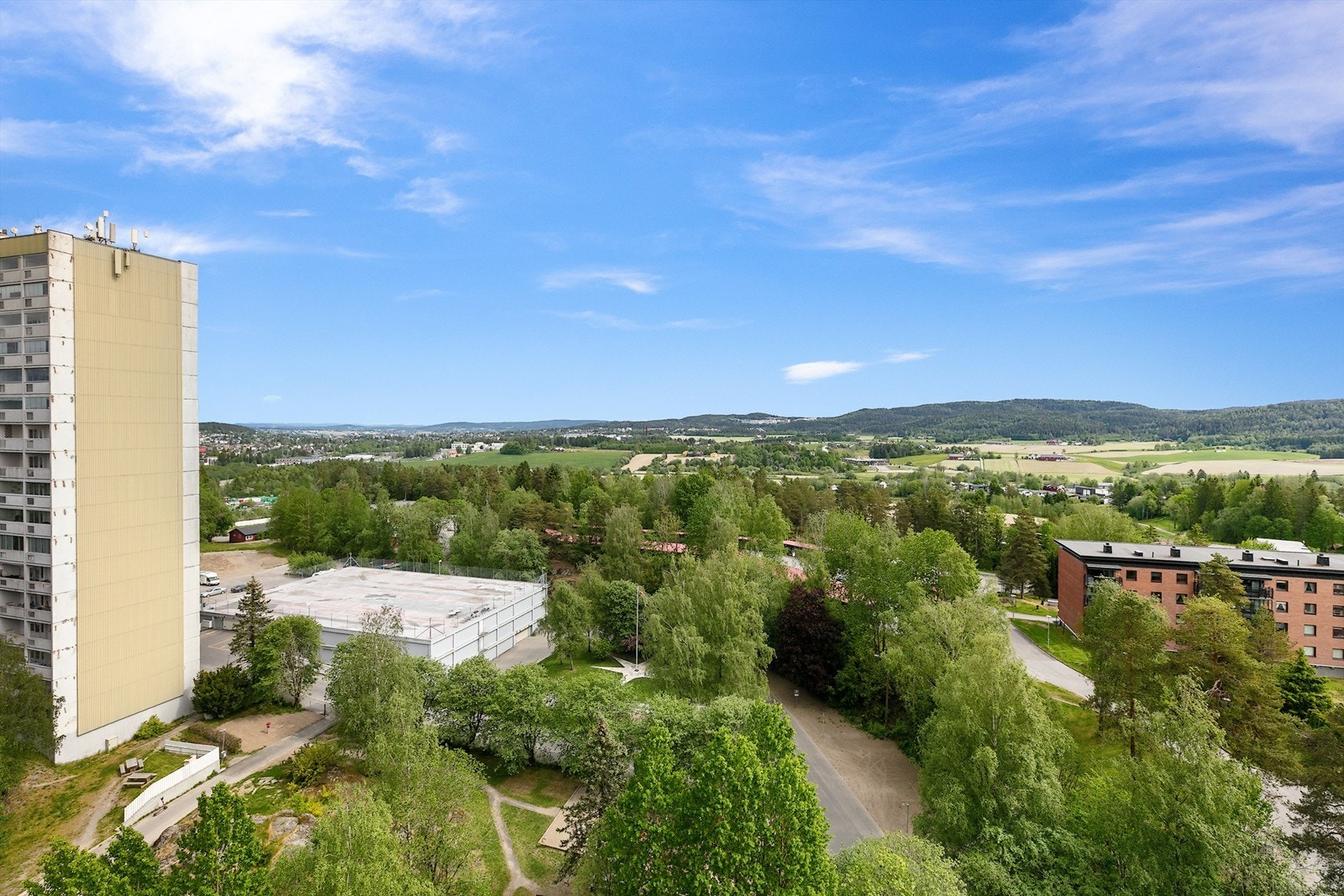Utsikt fra svalgangen Galleribilde