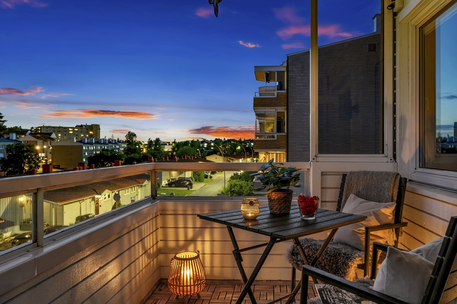 Her kan sommerhalvåret nytes. Galleribilde