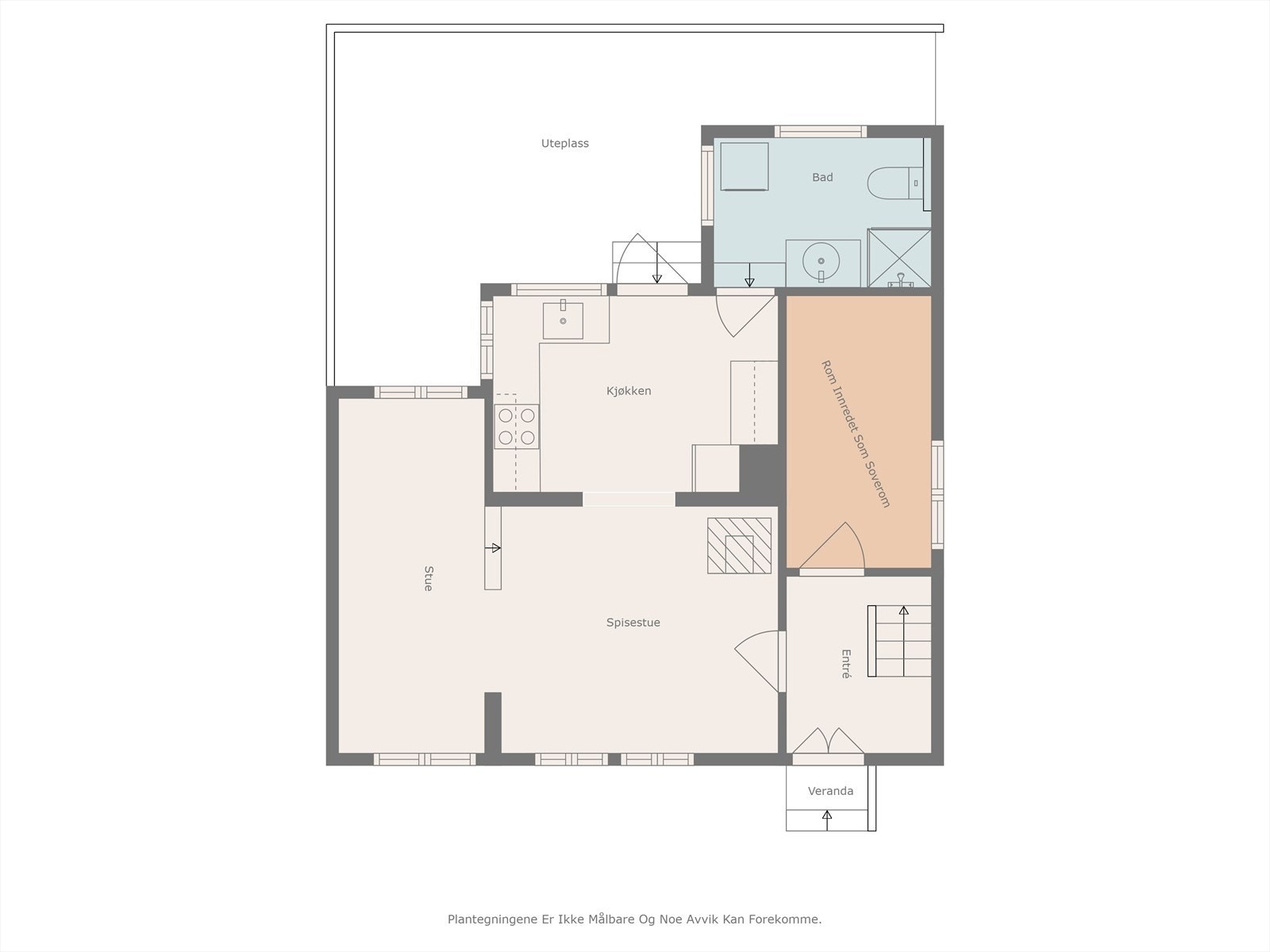 Plantegning1. etg. Galleribilde