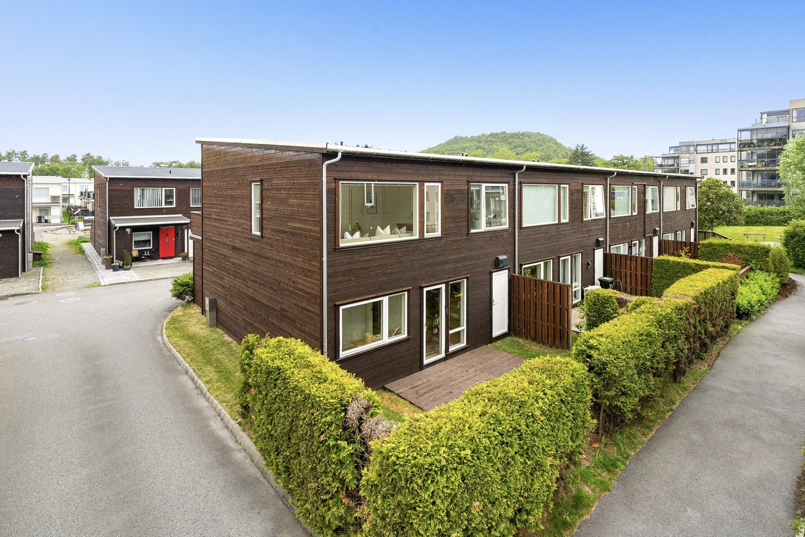 - Flott beliggenhet på enden i et barnevennlig boområde - Galleribilde