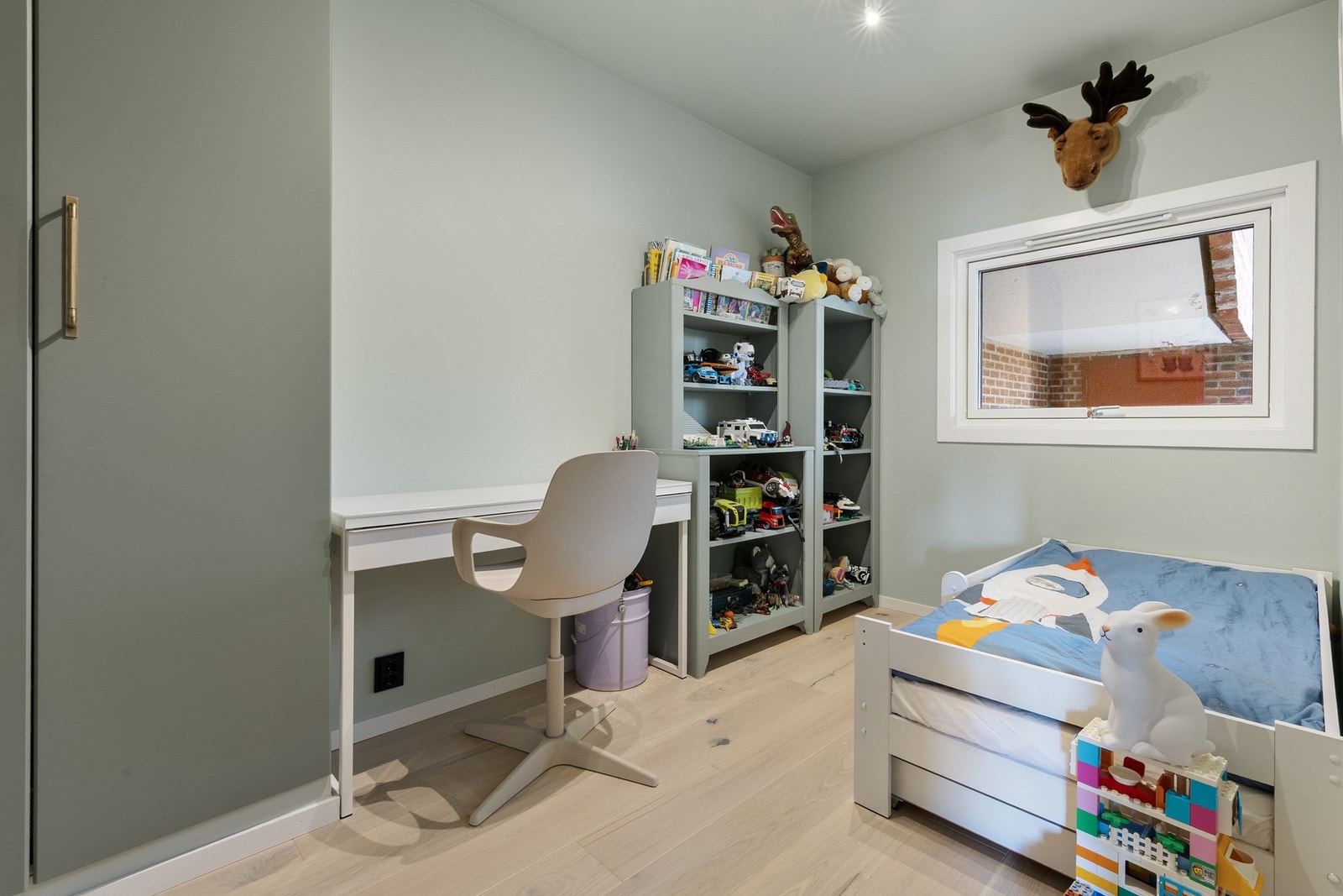 Soverommet kan benyttes som gjesterom eller kontor. Galleribilde