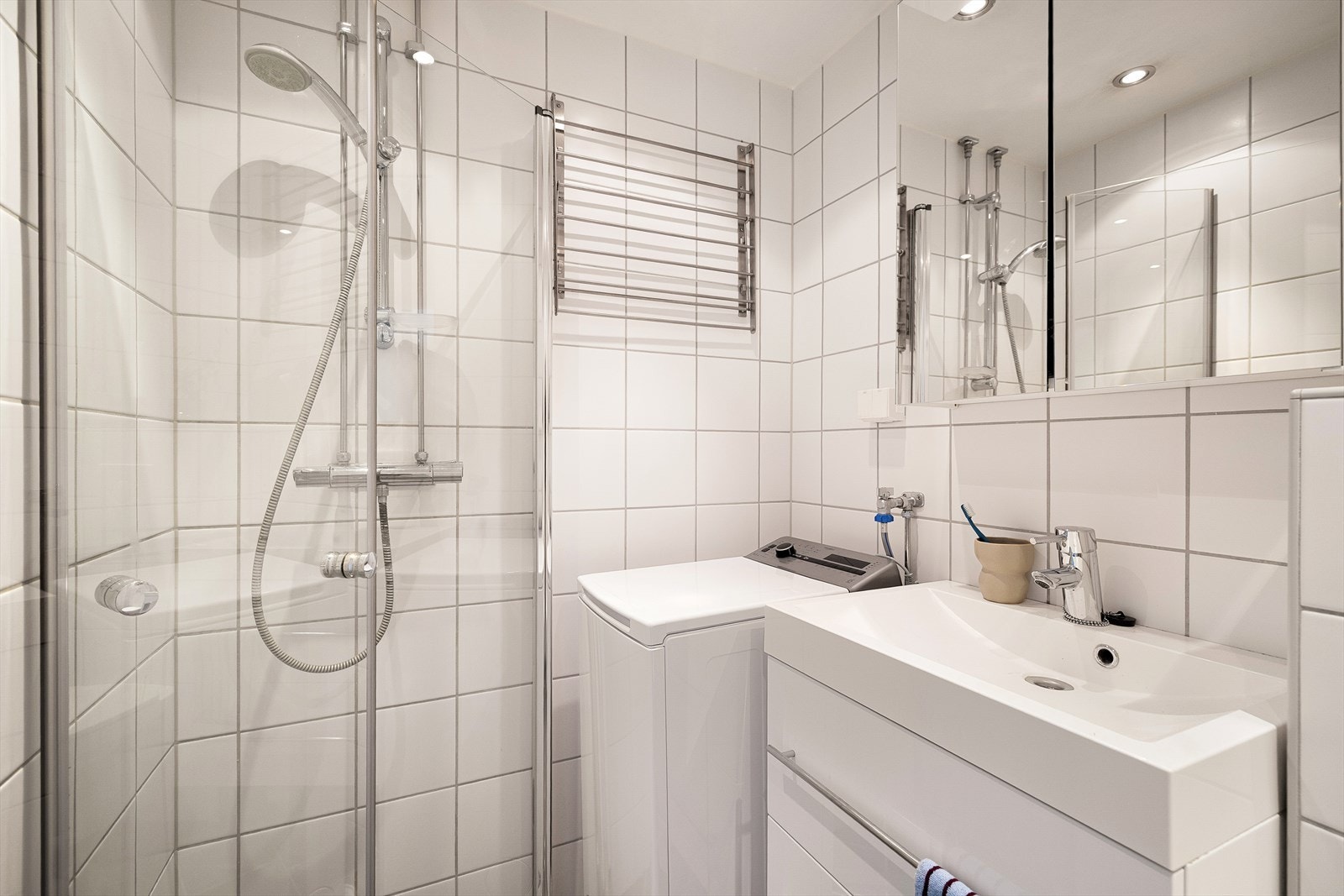 Badet ble pusset opp i 2009 i regi av borettslaget. Galleribilde